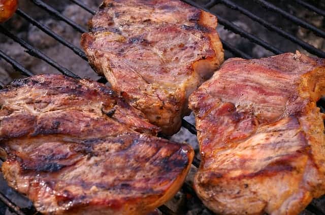 Gegrillte Steaks