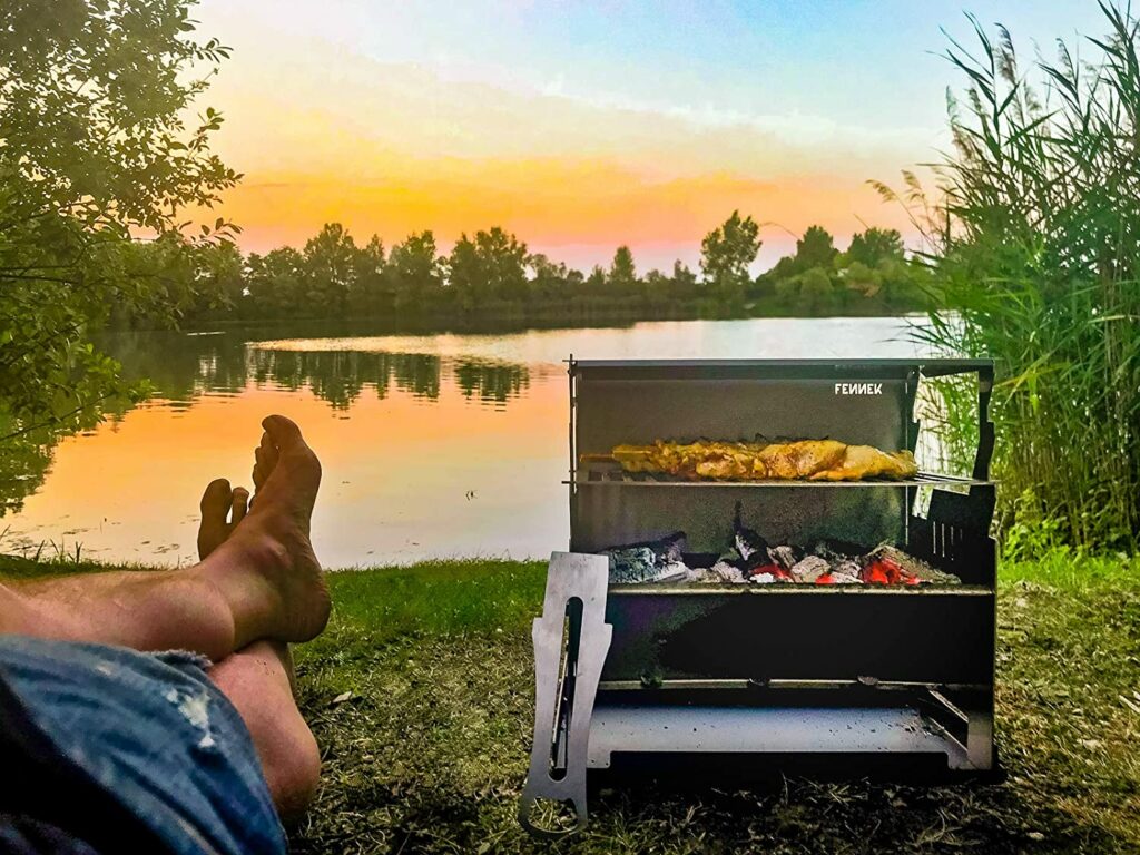 Steckbarer Grill